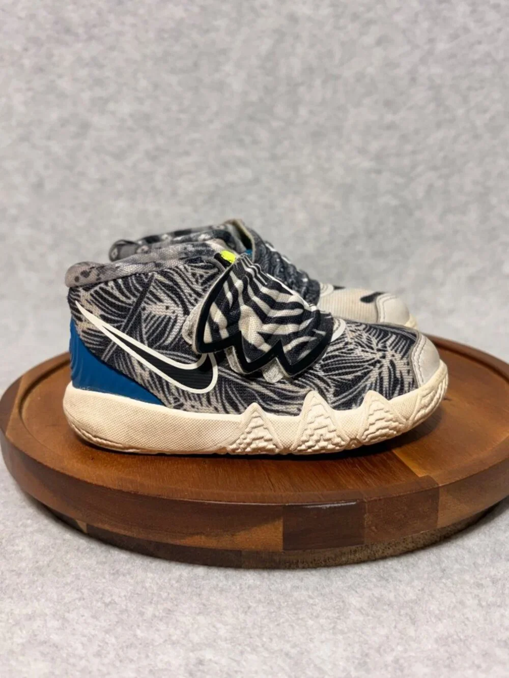 Nike Kybrid S2 TD 'What The Neon' Toddler Shoes Zebra & Palm Print Size 5C